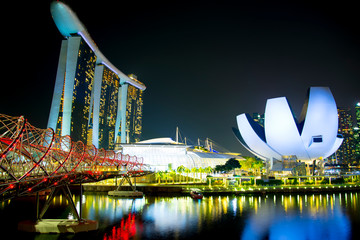 Fototapeta premium Marina Bay - Singapore City