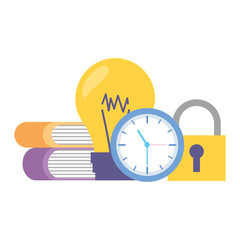 clock bulb books security