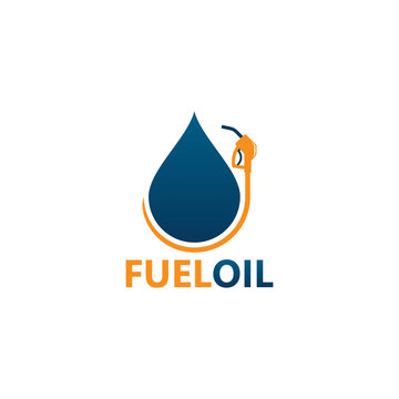 Fuel Oil Logo Template Design