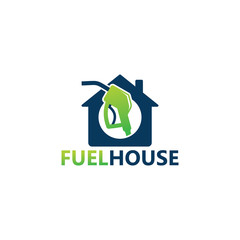 Fuel House Logo Template Design