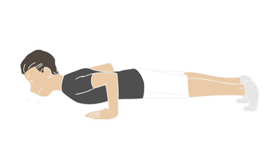 運動　筋トレ　腕立て伏せ