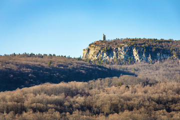 Skytop Tower and Eagle Cliff, Mohonk Preserve, Upstate New York, USA