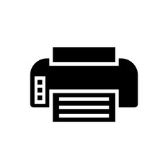 Printer icon vector.