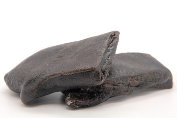 Ozokerite wax for Wellness treatments on white