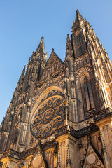 Front side of St. Vitus Cathedral