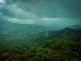 panorama of mountains