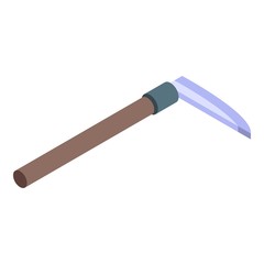 Ninja armor icon. Isometric of ninja armor vector icon for web design isolated on white background