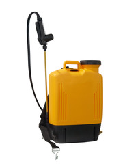 Portable knapsack sprayer. Isolated image. © PhotoBetulo