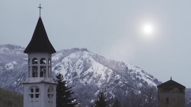 San Jose Church in San Martin de los Andes, province of Neuquen, Argentina.