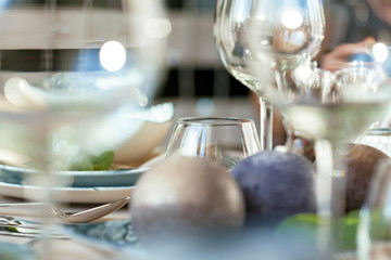 Close up photo of a table setting