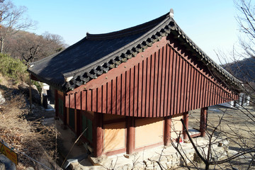 Fototapeta na wymiar Jeongsusa Buddhist Temple of South Korea