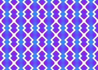 Fototapeta premium Seamless geometric pattern design illustration. Background texture. Used gradient in blue, purple, white colors.