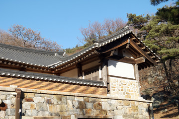 Fototapeta na wymiar Jeongsusa Buddhist Temple of South Korea