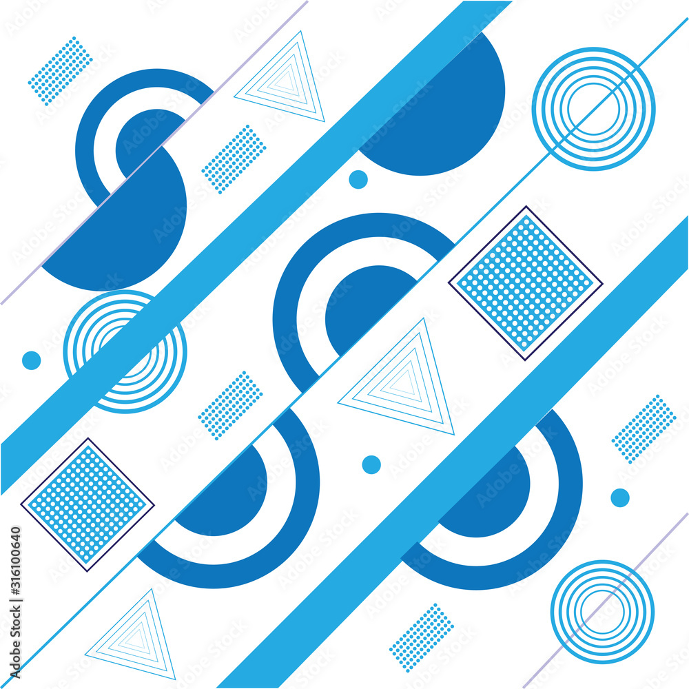 Poster geometry minimalistic artwork pattern with simple shape and figure. abstract vector pattern design i