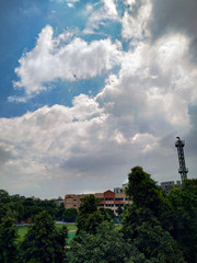 Obraz premium blue sky and clouds