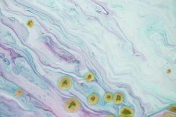 Texture paint closeup. Oil paints on canvas in the form of a wave.