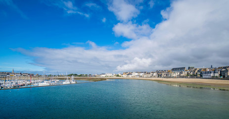 Fototapeta premium Saint-Malo port de plaisance.