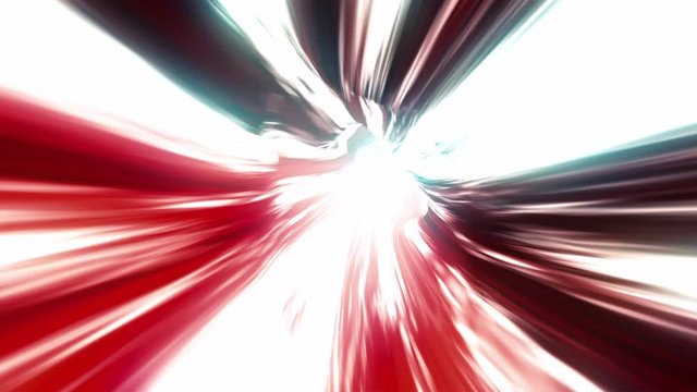 Flying Through Abstract Tunnel Loop 4K