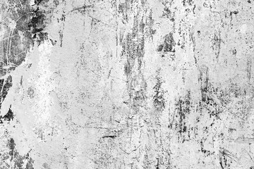 Obraz premium Texture of a concrete wall with cracks and scratches which can be used as a background