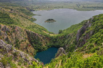 Lakes around Imotski, Croatia