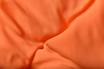 Thin chiffon fabric as an abstract background