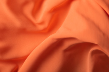 Thin chiffon fabric as an abstract background