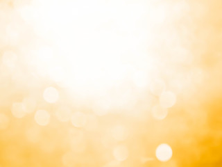 golden and yellow circle background.Golden blurred background.