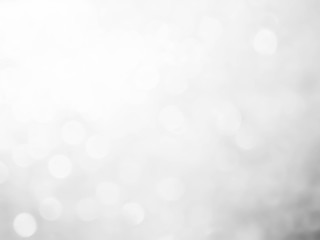 Abstract bokeh lights with soft light background.white blur abstract background.