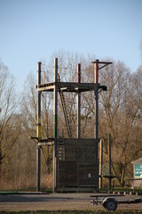 Parcours d'accrobranche installations