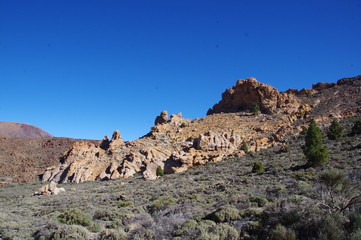 Fototapeta premium Mountains in Caldera Teide - Tenerife