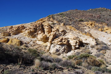 Mountains in Caldera Teide - Tenerife