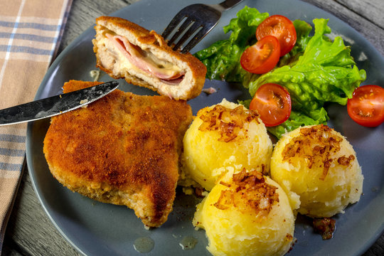 Cutlet Cordon Bleu.