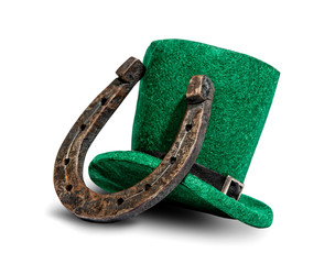 leprechaun hat white