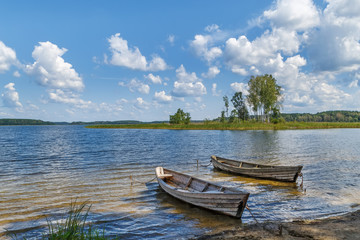 Naklejka na ściany i meble Lake Strusta, Belarus