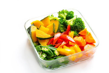 温野菜のサラダ