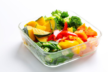 温野菜のサラダ