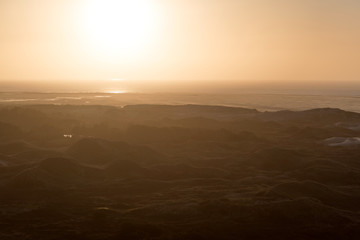 Dunes on the North Frisian Island Amrum in Germany