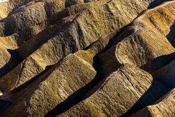 Braune Formation am Zabriskie Point