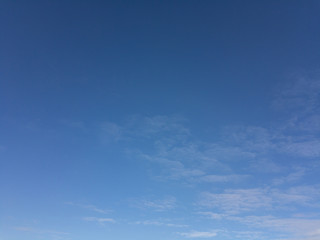blue sky with clouds