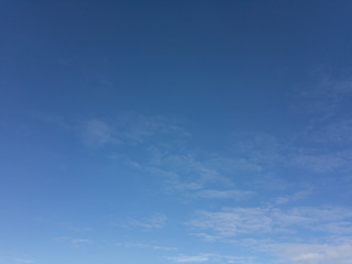 blue sky with clouds