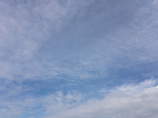 blue sky with clouds