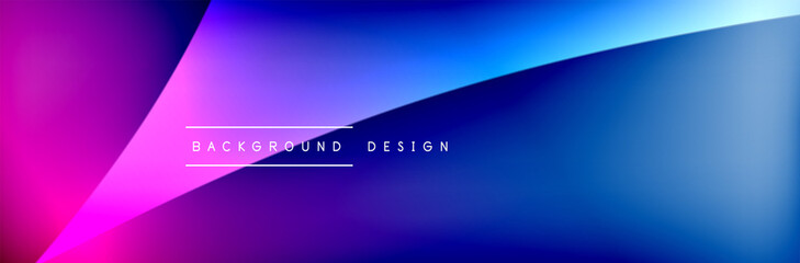 Obraz premium Flowing waves with 3d shadow effects and fluid gradients. Dynamic trendy abstract background. Vector Illustration