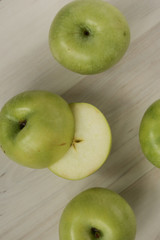 Apple  fruit organic nutrition green