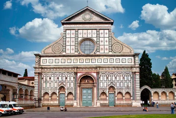 Fototapete Florenz Santa Maria Novella in Florence, Tuscany, Italy