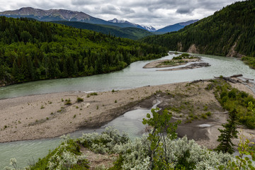 The Sulphur Gates at Grande Prairie in Canada