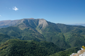 Obraz premium Nidze/Voras Mountain - Floka Peak - Macedonia, Greece border