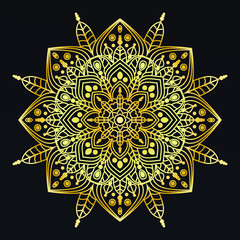 Abstract banner design. Vintage decorative elements. Elegant background with hand drawn elements. Islam, indian ethnic motifs. Vector illustration.