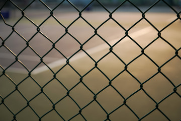 chain link fence on a white background