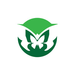 Beauty Butterfly Logo Template Vector icon design