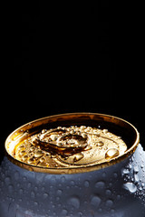 Drink cans background, beer can